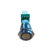 Bouton antivandale CKSQUARE - DN16 - vert 6 VDC