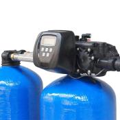 Adoucisseur 2x50 litres + bac à sel complet