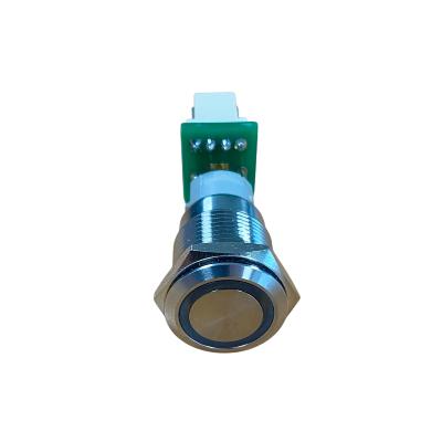 Bouton antivandale CKSQUARE - DN16 - vert 6 VDC