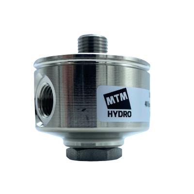 Raccord tournant équerre inox  275 bar 120°C mâle femelle 1/4" - MTM